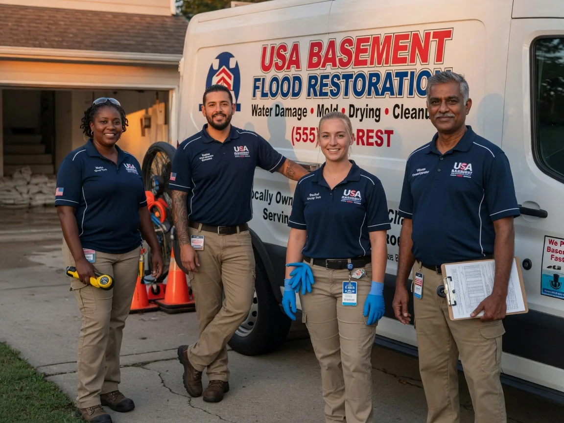 Basement Flood Cleanup company in Culloden, WV