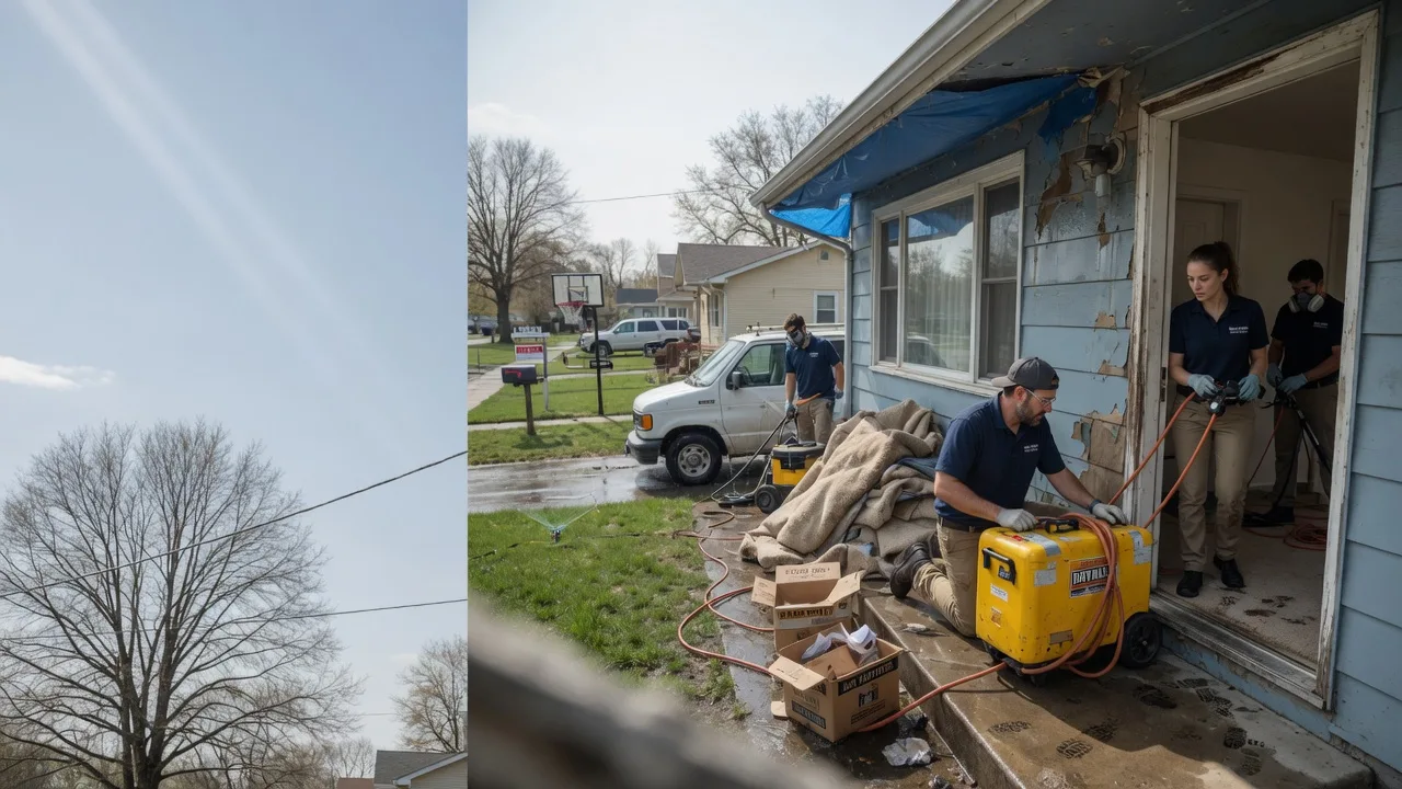 Basement Flood Cleanup in Culloden, WV near me